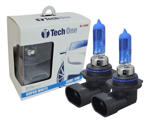 par lampada hb4 super branca tech one
